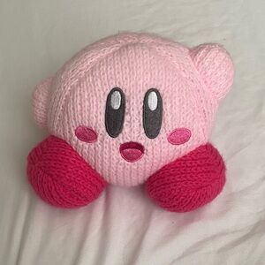 Knitted Kirby Plush